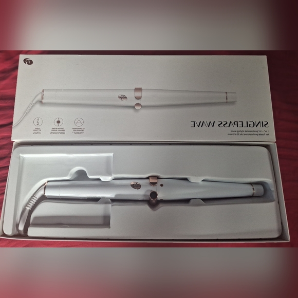 Singlepass Wave 1 1/4" -3/4" professional styling wand - Picture 3 of 5